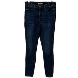 Signature by Levi Strauss Women's Dark Indigo Skinny Jeans Size 10